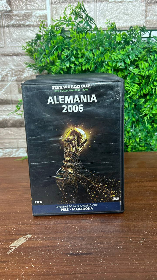 Colección DVDs Copa Mundial de la FIFA 1930–2006 (14 discos) — “FIFA World Cup DVD Collection FALTA 1