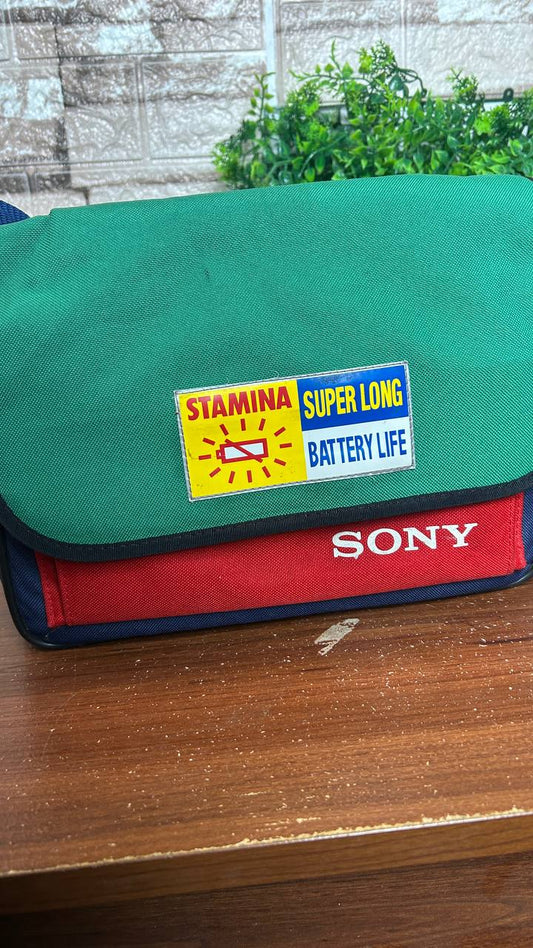 Bolsa de cámara Sony vintage Dcr-trv