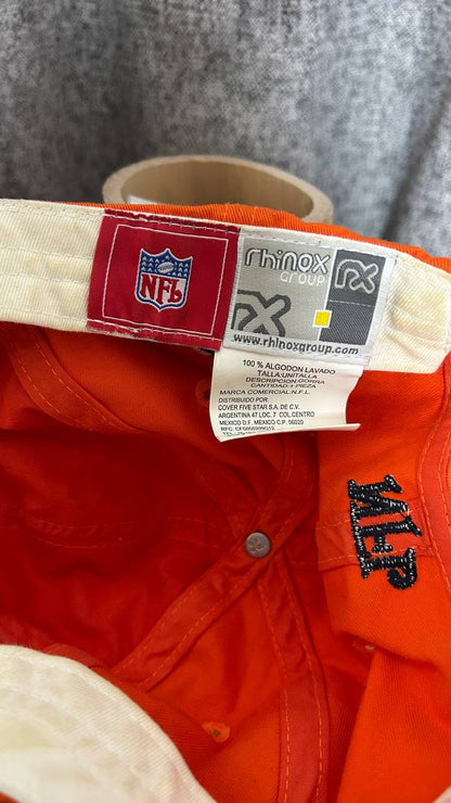 Gorra Denver Broncos naranja (bordada) — pieza única