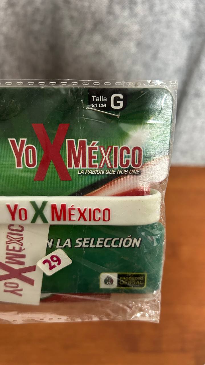 Pulsera Yo X México  | Selección Mexicana | Talla G