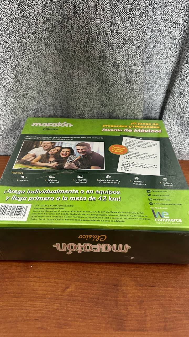 Maratón Clásico – Juego de mesa (sellado)